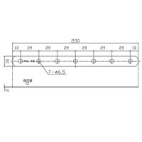 和気産業 取付用 補助金具ステイ BSー656 NO56 クローム BS-656 1セット(2個)（直送品）