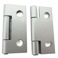 和気産業 薄口カラー丁番 25mm シルバー VE-001 1セット(3個)（直送品）