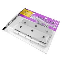 和気産業 厚口カラー丁番 89mm シルバー VE-007 1個(2枚)（直送品）