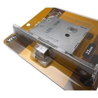 和気産業 ケースラッチ 鍵付 Dタイプ 長沢用 バックセット51mm WL907 1セット(2セット)（直送品）