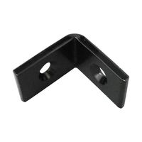 和気産業 ユニクロ特厚金折 黒 25mm IH-087 1セット(3個)（直送品）