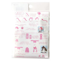 タカギ繊維 ドールヘア 三つ編みタイプ 約100cm コービーブラウン CM350 1セット(10袋)（直送品）