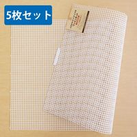 ハマナカ あみあみファインネット スノー H200-372-7 1セット(10枚)（直送品）