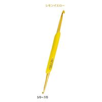 ハマナカ アミアミ 両かぎ針 ラクラク 長さ13.5cm 5/0-7/0号 H250-510-5 1セット(5本入/1箱)（直送品）