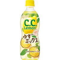 サントリー C.C.レモン ゆずミックス 500ml 1セット（48本）