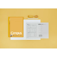 コクヨ キャンパスノート(プリント貼付用)(ドット入り罫線)A罫30枚 ノ-3HAT 1冊