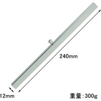 あかしや つまみ付き文鎮 12mm角 AQ-11 1本