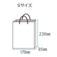 エヒメ紙工 ペーパーバッグS 茶 CCRA-S-BR 1個