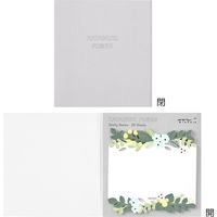 デザインフィル 付せん紙 型抜き 葉柄 19074006 1冊