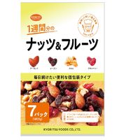 共立食品 ナッツ&フルーツ 1セット（42パック：7パック入×6袋）