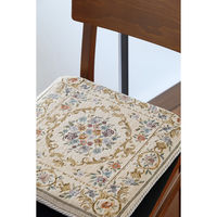 エヌケイインターナショナル イタリア製シートクッション(フラワーガーデン) 4580441001546 1個（直送品）