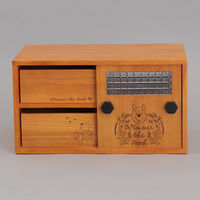 オスマック プーさんの引出し付き引き戸小物収納庫 PHK-4025LB 1個（直送品）