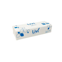 ペーパータオル Livi（リビィ）ミニ 小判 パルプ100% PEFC認証紙 シングル200枚入 1個 ユニバーサル・ペーパー