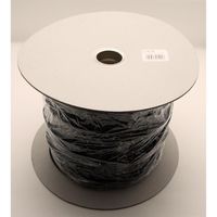 三友産業 切売ゴムロープ 黒 Φ6mmX100m HR-1494 1巻（直送品）