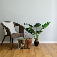 YAMAZEN SIMPLANTS フェイクグリーン FG-MON85 1個（直送品）