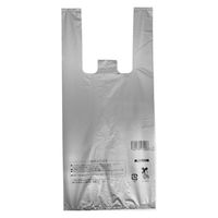 三和 エコレジ袋8号(シルバー) 100枚入 LG-8S 1箱(1000枚入)（直送品）