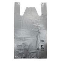 三和 エコレジ袋60号（シルバー）　100枚入 LG-60S 1箱（1000枚入）（直送品）