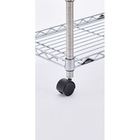 【軒先渡し】エレクター　ベーシックシリーズ　キャスター　φ50mm  ブラック　BDR50　1セット（2個入）（直送品）