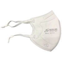 ヤマショウ N95立体マスク　折り畳み型　500枚(10枚入り/箱　50箱セット) YFS-020（直送品）