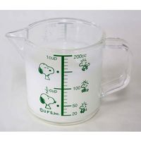 オーエスケー 計量カップ メジャーカップ スヌーピー 200ml 217302 1個（直送品）