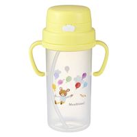 オーエスケー ベビー用ストローボトル ミールタイム 370ml 2WAY ハンドル付き ベビー用 キャラクター 246817 1個（直送品）