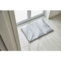 アンファンス 珪藻土バスマット 56×36cm 珪藻土ソフトバスマット やわらかい 珪藻土 バスマット 速乾 グレー 336680 1個（直送品）