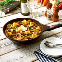 アイメディア フライパン 26cm IH対応 ゴールドマーブル 337552 1個（直送品）