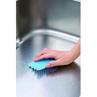スポンジ シンク用 フッ素ガード シンク＆こまごま洗い フッ素 キッチン掃除 排水口 メッシュ 排水溝 フッ素加工 344776 アイセン（直送品）