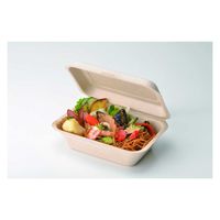 アートナップ フードパック 使い捨て Mサイズ 25個入 モールドフードパック 紙製 347847 1個