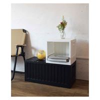 コンテナボックス 22L 幅32×奥行32×高さ30cm b.c.l ビーシーエル ホワイト 358893 1個（直送品）