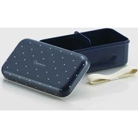 スケーター お弁当箱 1段 580ml おかずのっけ弁当箱 キャスミン ネイビー 381918 1個（直送品）