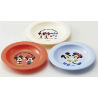 スケーター 小皿 3枚入 12cm ミッキーマウス 384988 1個（直送品）
