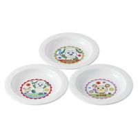スケーター 小皿 3枚入 12cm いないいないばあっ! 384995 1個（直送品）