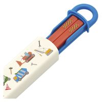 スケーター 箸箱セット 箸 16.5cm 抗菌 はたらくクルマ 384815 1個（直送品）