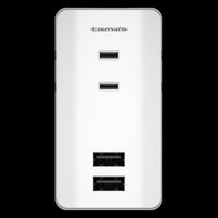 電源タップ 3個口+USB-A×2 ACタップ&USB 2.4A TSK115U2W 1個 多摩電子工業