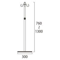 常磐精工 スマートガイドポールスライド 3フック SMGP135-3F 1台（直送品）
