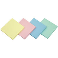水溶性糊ふせん紙 パステルアソート７５ スイヨウセイフセンパステルアソート75 2個 丸石製紙（直送品）