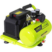 県央貿易 ミニ オイルレス エアーコンプレッサー ZM-1304 1台