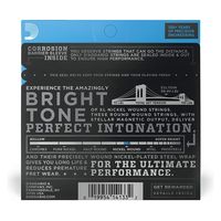 D'Addario ダダリオ エレキギター弦 ニッケル Regular Light 3弦巻き弦 .010-.046 EXL110W（直送品）