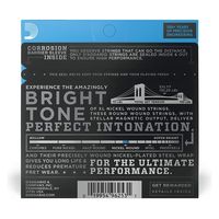 D'Addario ダダリオ エレキギター弦 ニッケル Medium Top/E.Heavy Bottom .011-.056 EXL117（直送品）