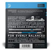 D'Addario ダダリオ ベース弦 ニッケル バランスドテンション Long Scale .050-.120 EXL160BT（直送品）