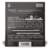 D'Addario ダダリオ ベース弦 ニッケル Super Long Scale .045-.105 EXL165SL（直送品）