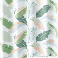 スミノエ PEANUTS 遮光カーテン ワイルドリーフ 1000×1780mm グリーン 4549781291321 1枚（直送品）