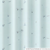 スミノエ PEANUTS 遮光カーテン ベストフォーメーション 1000×2000mm ブルー 4549781291390 1枚（直送品）