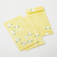 越前和紙 ぽち袋 パール箔押し 3枚入 橘柄 25591006 1セット（5袋） デザインフィル（直送品）