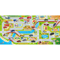 シールでぺったんこ トミカ おうち遊び 知育 くるま 車 369-095 2個 銀鳥産業（直送品）