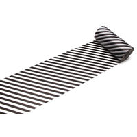 mt マスキングテープ ストライプ・ブラック　[100mm×7m] MT10W380 1個 カモ井加工紙（直送品）