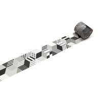 mt マスキングテープ ボックス・モノクロ　[50mm×7m] MT5W5117 1個 カモ井加工紙（直送品）