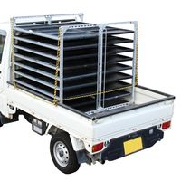 アルミス 【法人限定】アルミ水平式育苗棚 64枚 SH-64N 1個（直送品）