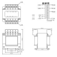 スワロー電機 マルチトランス M21-200E 1個（直送品）